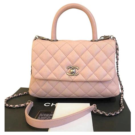 chanel bug|Chanel pink ref bag.